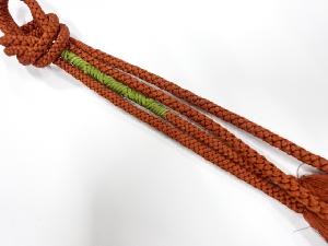 正絹　手組帯締め